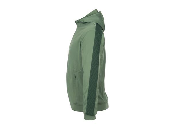 UMBRO Flex Full Zip Hood Grønn L Jakke med hette i resirkulert polyester 
