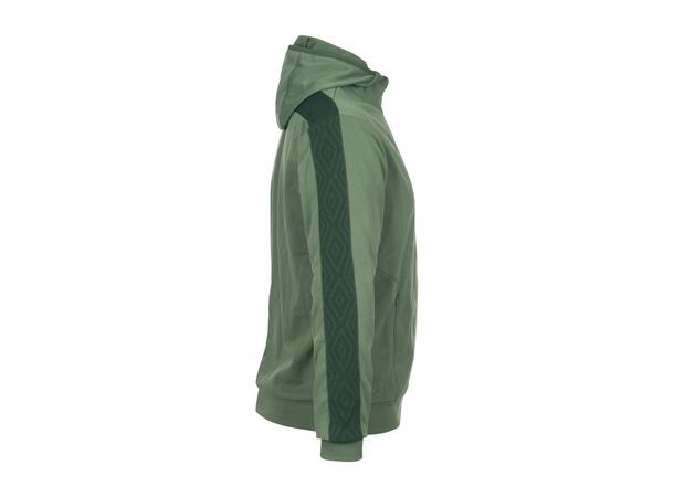 UMBRO Flex Full Zip Hood Grønn L Jakke med hette i resirkulert polyester 