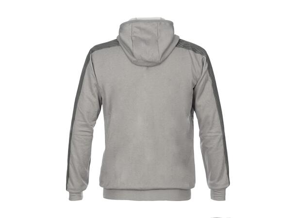 UMBRO Flex Full Zip Hood J Lys grå 128 Jakke med hette i resirkulert polyester 