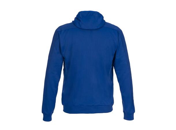 UMBRO Flex Full Zip Hood J MellomBlå 128 Jakke med hette i resirkulert polyester 