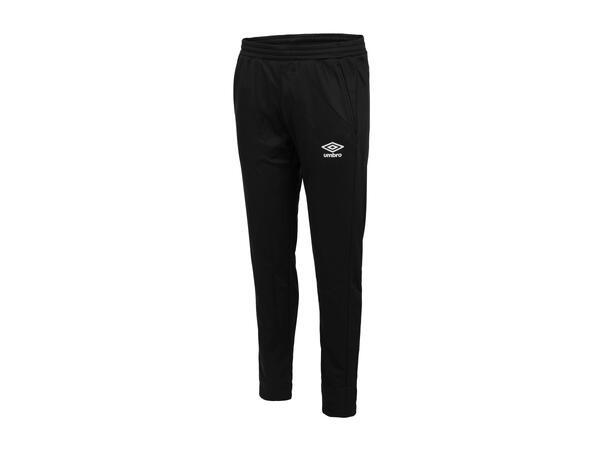 UMBRO Flex Pant Sort M Bukse i resirkulert polyester 