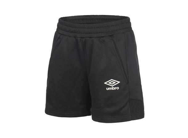 UMBRO Flex Shorts W Sort 36 Shorts til dame i resirkulert polyester 