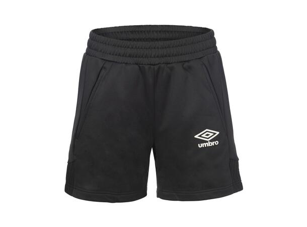 UMBRO Flex Shorts W Sort 36 Shorts til dame i resirkulert polyester 