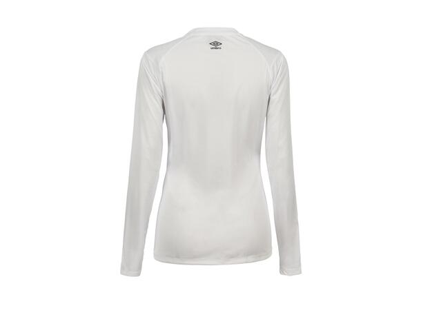 UMBRO Liga LS Jersey W Hvit 34 Flott langermet spillertrøye til dame 
