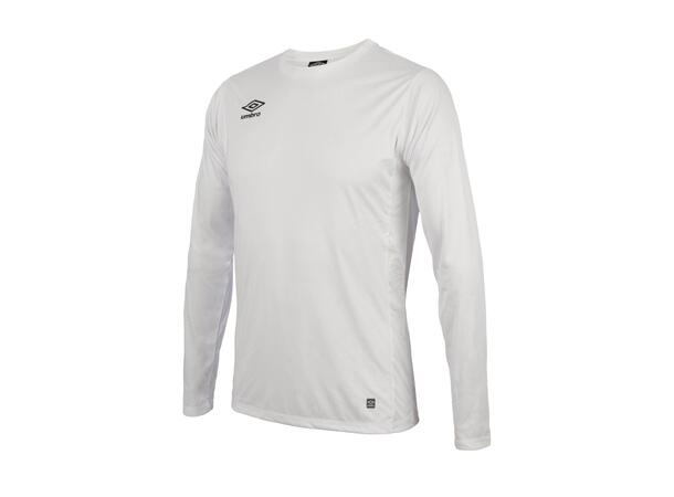 UMBRO Liga LS Jersey jr Hvit 128 Flott langermet spillertrøye til junior 