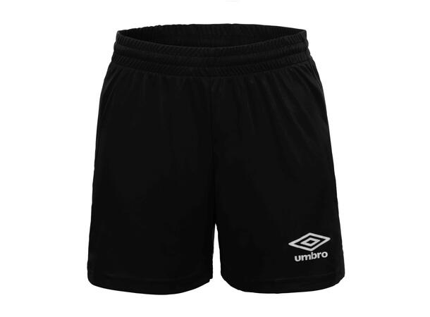 UMBRO Liga Shorts W Sort 36 Spillershorts i resirkulert kvalitet 