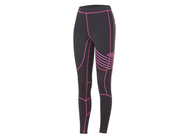 UMBRO Moonstar comp pant Sort 34 Kompresjonstights med lange ben 