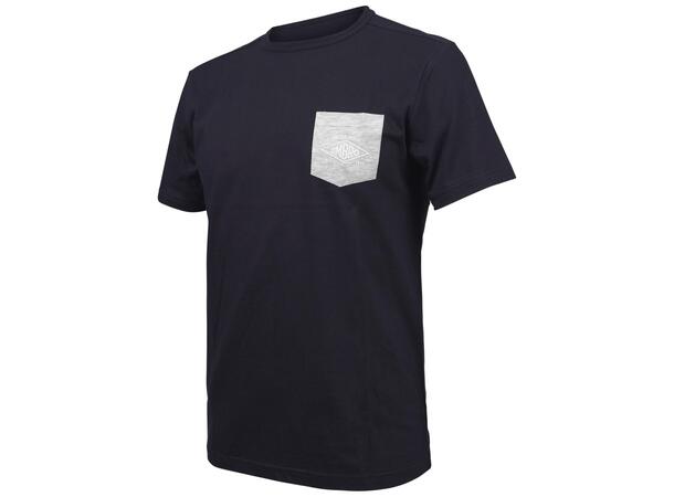 UMBRO Pocket T-shirt Marine S Rundhalset T-skjorte i bomull 
