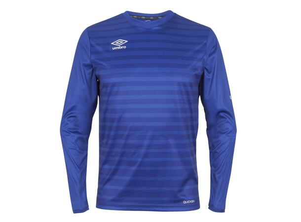 UMBRO Sublime LS Jersey jr Blå 116 Langermet sublimert spillertrøye 