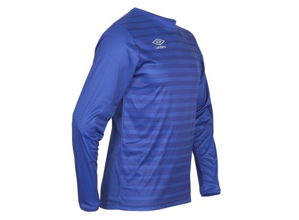 UMBRO Sublime LS Jersey jr Blå 116 Langermet sublimert spillertrøye 