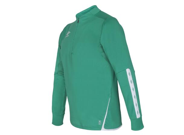 UMBRO UX Elite Half Zip Grønn/Hvit 4XL Treningsgenser med glidelås 