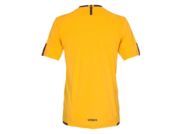 UMBRO UX Elite SS Jsy j Gul/Sort 128 Flott kortermet spillertrøye 