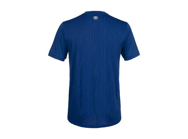 UMBRO UX Pro SS Jsy Jr Blå/Hvit 128 Flott kortermet spillertrøye junior 
