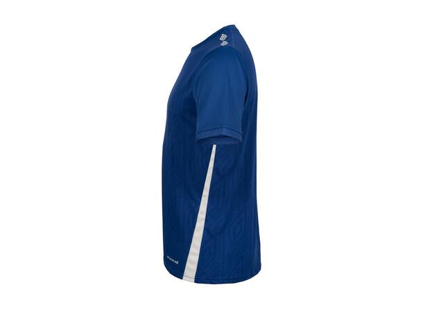 UMBRO UX Pro SS Jsy Jr Blå/Hvit 128 Flott kortermet spillertrøye junior 