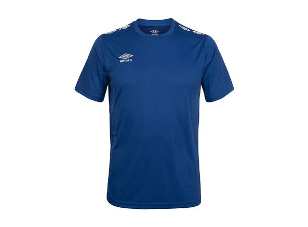 UMBRO UX Pro Trn Tee Jr Blå/Hvit 128 Teknisk trenings t-skjorte junior 