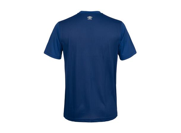UMBRO UX Pro Trn Tee Jr Blå/Hvit 128 Teknisk trenings t-skjorte junior 