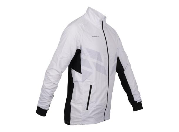 FIBRA Sync Trn Jacket Warm Hvit S Treningsjakke med børstet innside 