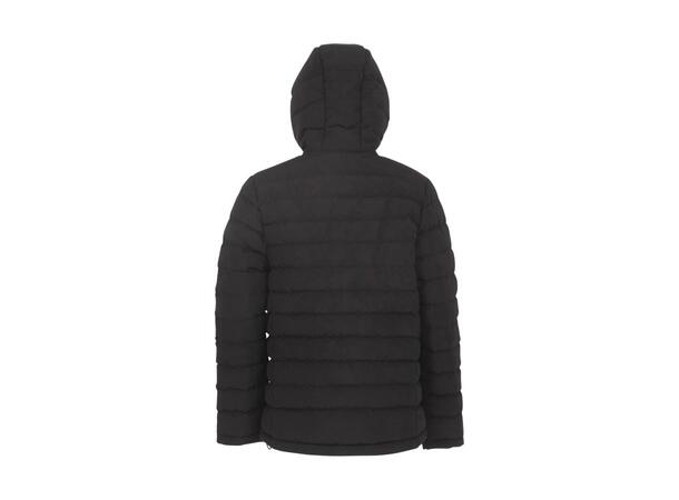 UMBRO Core Padded Jkt Jr Sort 128 Vattert jakke med hette 