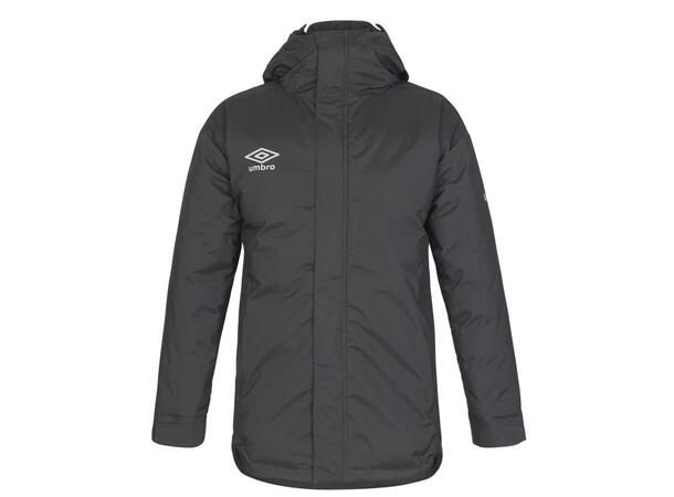 UMBRO UX Elite Coach Jacket jr Sort 140 Flott og varm jakke 