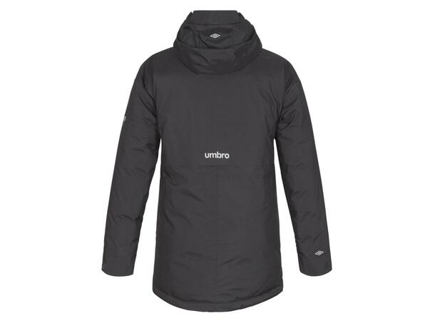 UMBRO UX Elite Coach Jacket jr Sort 140 Flott og varm jakke 
