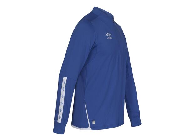 UMBRO UX Elite Half Zip Blå/Hvit XS Treningsgenser med glidelås 