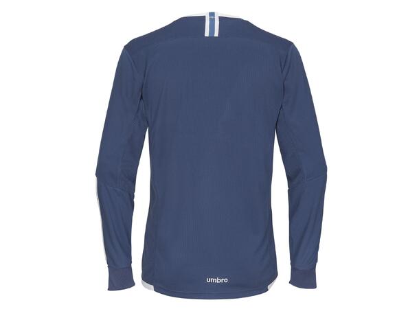 UMBRO UX Elite LS Jsy j Marine/Hvit 128 Flott langermet spillertrøye 