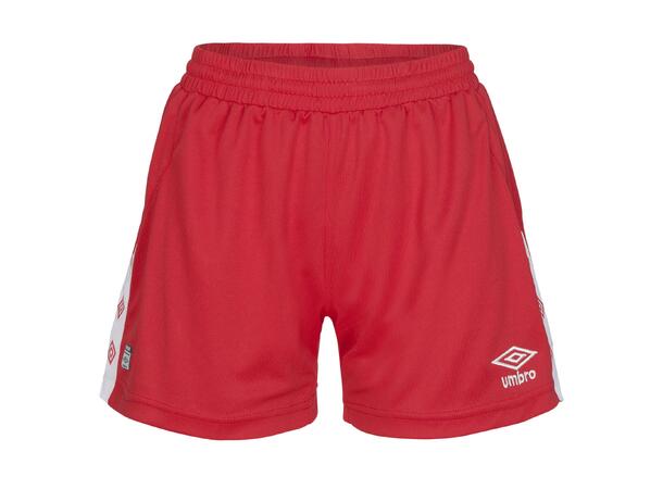 UMBRO UX Elite Shorts W Rød/Hvit 34 Flott spillershorts 