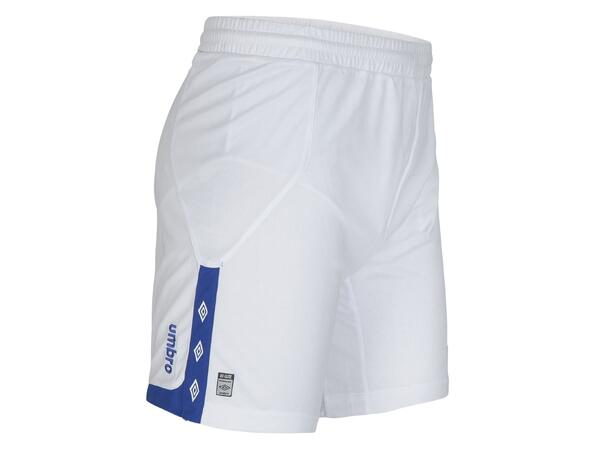 UMBRO UX Elite Shorts jr Hvit/Blå 128 Flott spillershorts 