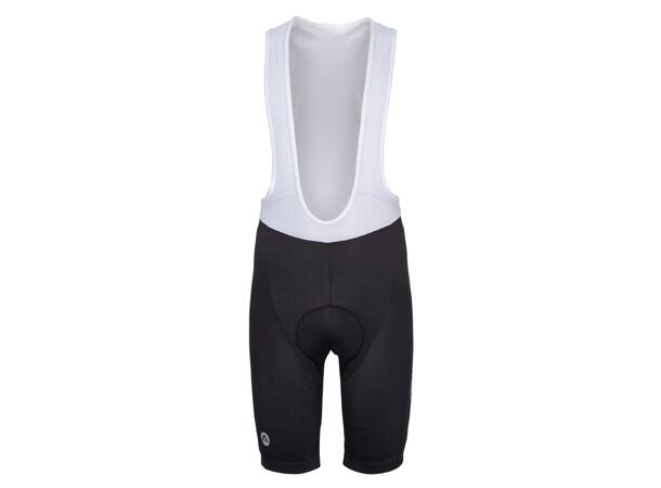 FIBRA Active Bibshorts Sort S Sykkelshorts med sele 