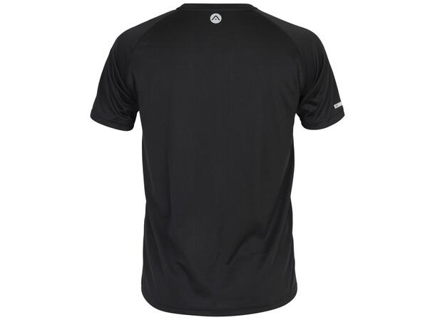 FIBRA Sync Logo Tee Jr Sort 116 Lett komfortabel T-skjorte for Jr. 