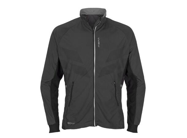 FIBRA Sync Trn Jacket Warm Jr Sort 128 Treningsjakke med børstet innside 