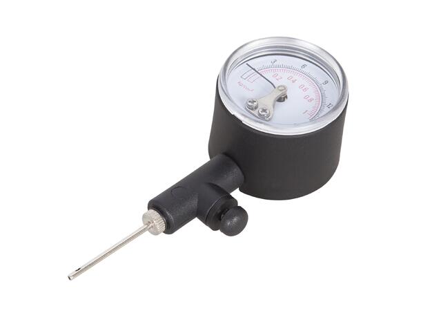 PROLINE Pressure Gauge Svart OS Måler lufttrykket i ballen 