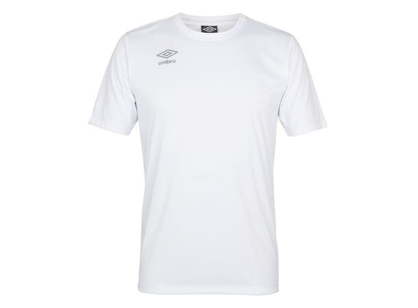 UMBRO Core SS Jersey Hvit 4XL Teknisk kortermet spillertrøye 