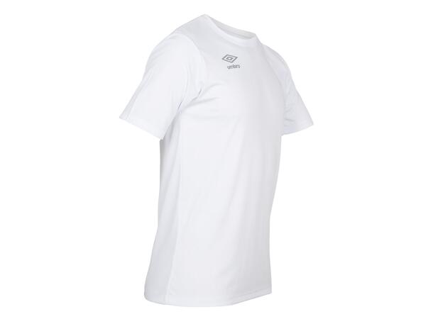 UMBRO Core SS Jersey Hvit 4XL Teknisk kortermet spillertrøye 