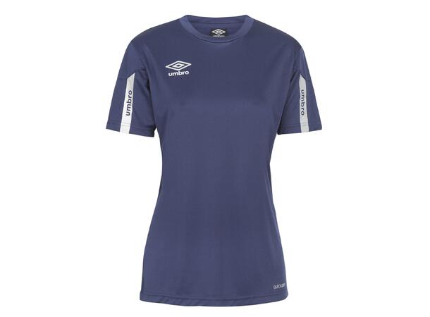 UMBRO Core SS Jersey W Blå 34 Teknisk kortermet spillertrøye 
