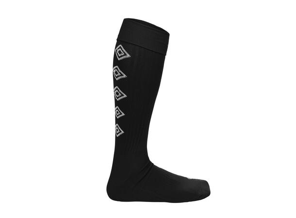 UMBRO UX Elite Fotb.Str Sort/Hvit 26-29 Solide fotballstrømper - god passform 
