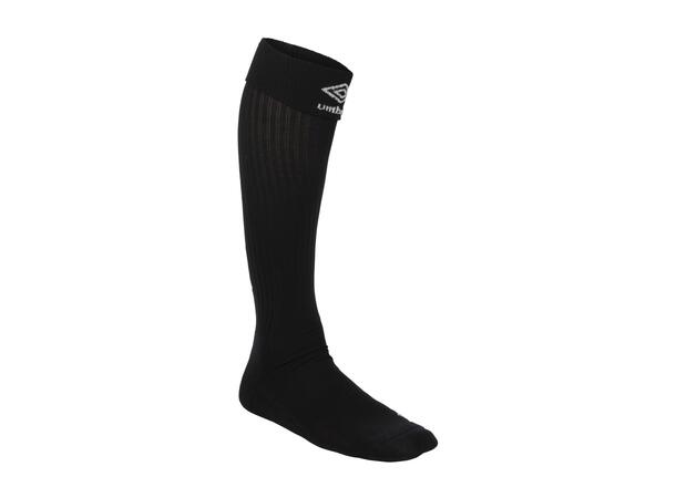 UMBRO UX Elite Fotb.Str Sort/Hvit 26-29 Solide fotballstrømper - god passform 
