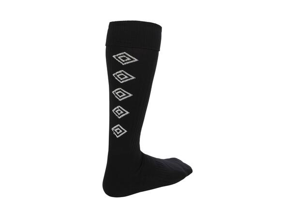 UMBRO UX Elite Fotb.Str Sort/Hvit 26-29 Solide fotballstrømper - god passform 