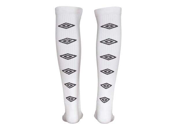 UMBRO UX Elite Handb. Sock L Hvit 35-39 Lang håndballstrømpe 