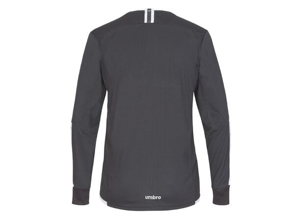 UMBRO UX Elite LS Jsy Sort/Hvit XS Flott langermet spillertrøye 