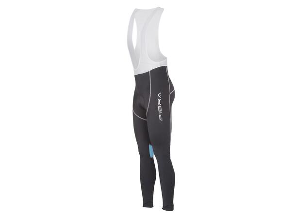 FIBRA Elite Bike Long Tights Sort S Lang sykkelbukse 