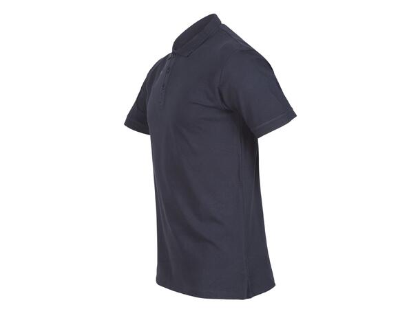 FIBRA Polo Pique Marine S Klassisk pikétrøye i bomull 