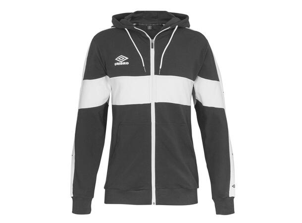UMBRO Core X Hood Jacket W Sort 34 Hettejakke i bomull 