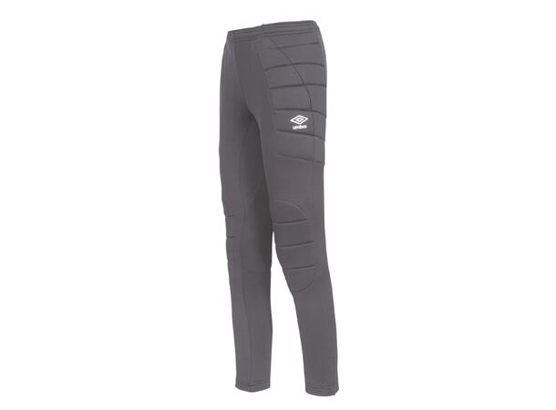 UMBRO GK Padded Pant Sort S Lang solid keeperbukse 
