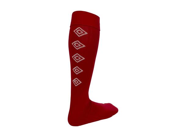UMBRO UX Elite Fotb.Str Rød/Hvit 26-29 Solide fotballstrømper - god passform 