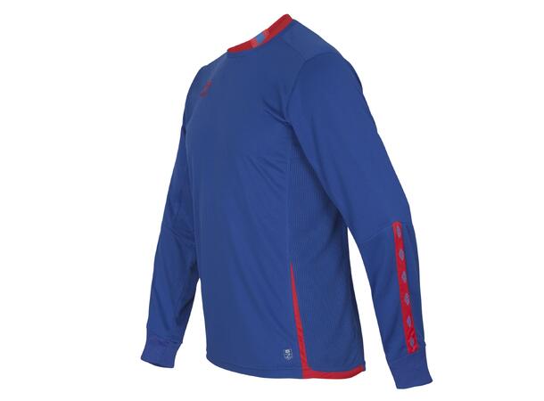 UMBRO UX Elite LS Jsy Blå/Rød 3XL Flott langermet spillertrøye 