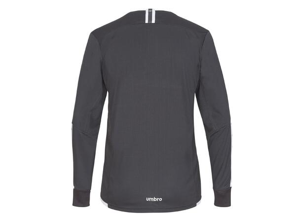 UMBRO UX Elite LS Jsy Sort/Hvit S Flott langermet spillertrøye 