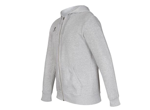 FIBRA Basic Hood Jacket Grå XS Hettegenser med liten logo 