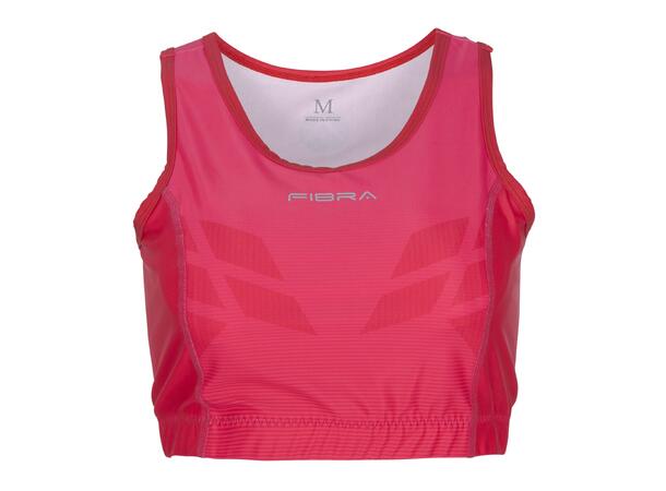 FIBRA Sync Sport Top W Rosa XS Treningstopp med bryterygg 
