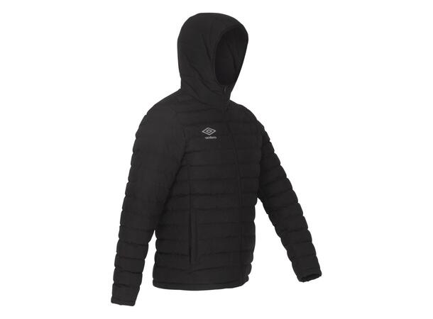 UMBRO Core Padded Jkt Sort XS Vattert jakke med hette 